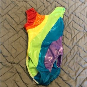 Rainbow Milano leotard